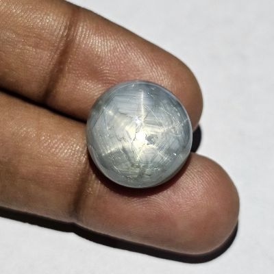 24.10 Carats Natural Blue Star Sapphire 16.08 x 15.63 x 8.69 mm