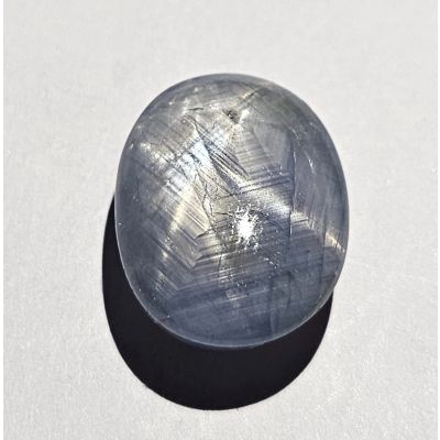 18.37 Carats Natural gray olive   Sapphire  17.28x13.17x7.25 mm 