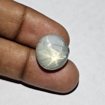 17.48 Carats Natural Davys Grey Sapphire 15.29x13.91x4.49 mm