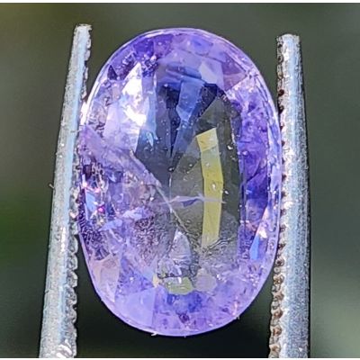 3.82 Carats Natural Purple Sapphire 11.46 x 7.70 x 4.31 mm