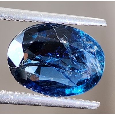 2.13 Carats Natural Blue Sapphire 9.80 x 7.00 x 3.17 mm