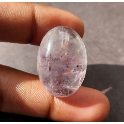 46.64 Carats Natural Pink Cacoxenite 27.68 x 19.52 x 11.50 mm