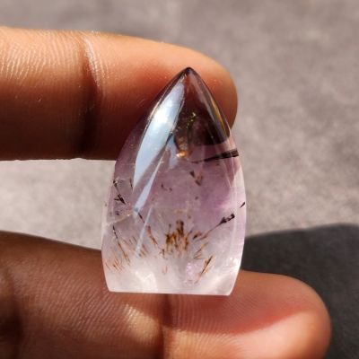 39.41 Carats Natural Pink Cacoxenite 29.81 x 19.29 x 10.05 mm