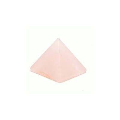 Small Rose Quartz Pyramid 21 to 23 Gram 
