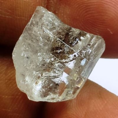14.39 Carats Natural Herkimer Diamond 15.56 x 15.07 x 8.76 mm