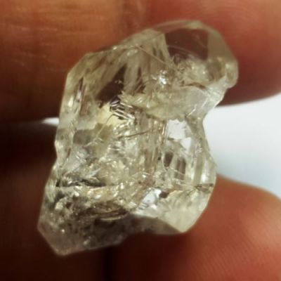 34.30 Carats Natural Herkimer Diamond 26.35 x 18.58 x 11.41 mm