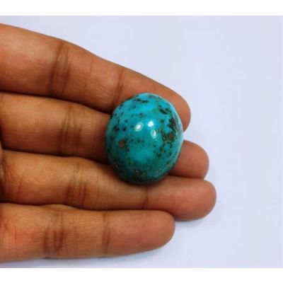 63.49 Carats Irani Natural Turquoise 25.67 x 21.87 x 14.98 mm