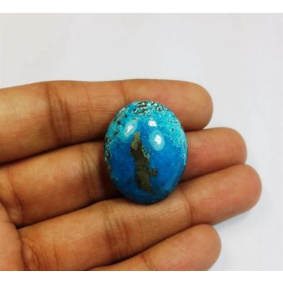 43.79 Carats Irani Natural Turquoise 25.72 x 20.94 x 9.78 mm