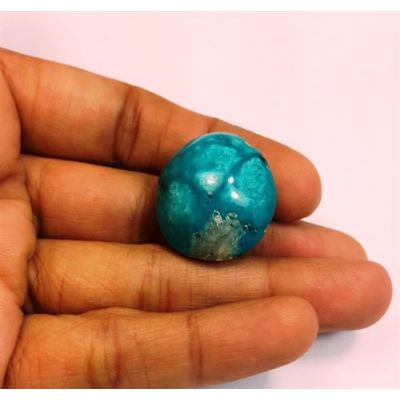 41.01 Carats Irani Natural Turquoise 23.18 x 20.71 x 14.06 mm