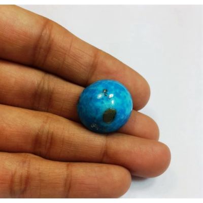 26.83 Carats Irani Natural Turquoise 18.49 x 17.33 x 11.34 mm