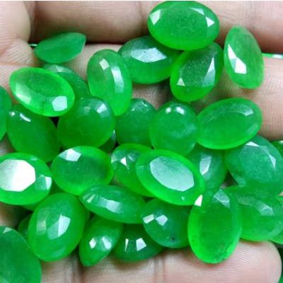 Lab Made Wholesale Lot Green Emerald 14x10x5 MM Size Gemstone