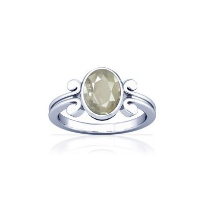 White Quartz Sterling Silver Ring - K10