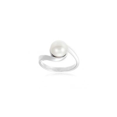 Natural Pearl Sterling Silver Ring - P3