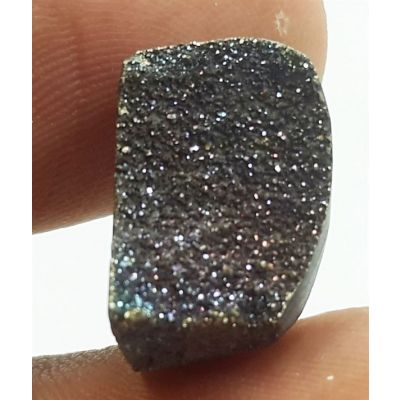6.40 Carats Natural Spectro Pyrite Druzy 13.77 X 9.56 X 6.12 mm