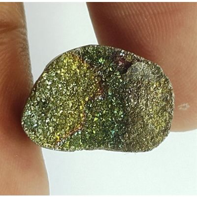 6.88 Carats Natural Spectro Pyrite Druzy 15.90 X 10.91 X 4.34 mm