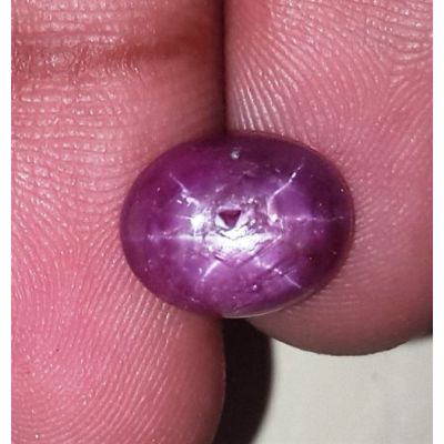 5.98 Carats African Star Ruby 11.34x8.87x5.48 mm