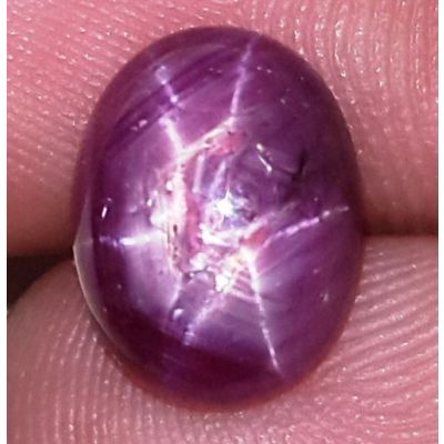 6.66 Carats African Star Ruby 10.91x8.41x5.98 mm