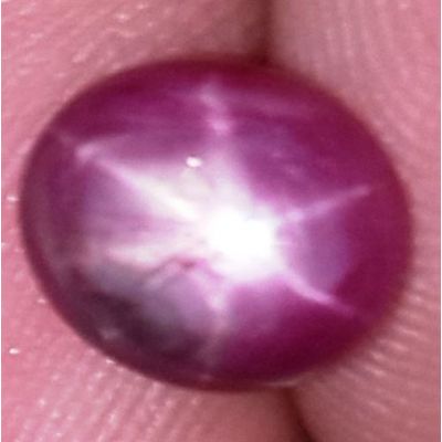 2.47 Carats African Star Ruby 8.41x6.99x3.64 mm