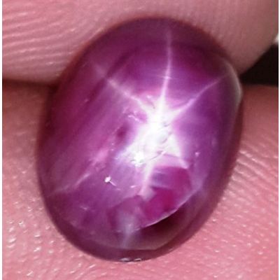 5.64 Carats African Star Ruby 11.17x8.86x5.27 mm
