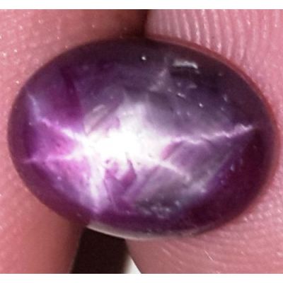 5.51 Carats African Star Ruby 11.08x8.25x5.26 mm