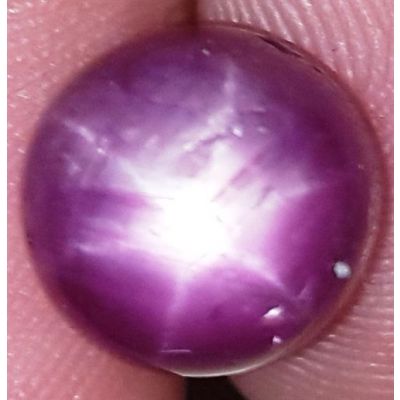 8.53 Carats African Star Ruby 9.94x9.81x7.40 mm