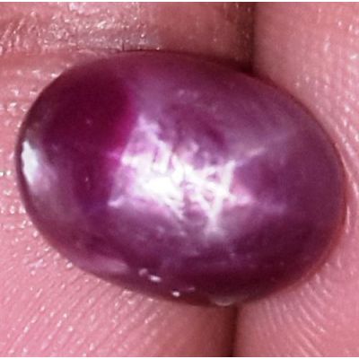 7.56 Carats African Star Ruby 11.36x8.24x6.93 mm