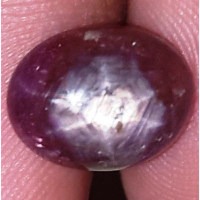 5.78 Carats African Star Ruby 10.88x8.50x5.50 mm