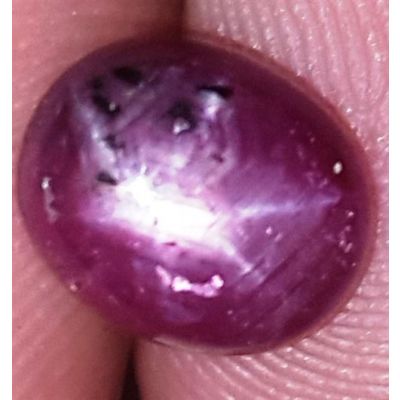 2.79 Carats African Star Ruby 8.66x7.20x3.80 mm
