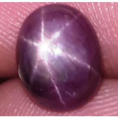 4.13 Carats African Star Ruby 9.12x7.23x5.39 mm