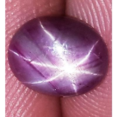 2.1 Carats African Star Ruby 8.07x6.41x3.35 mm