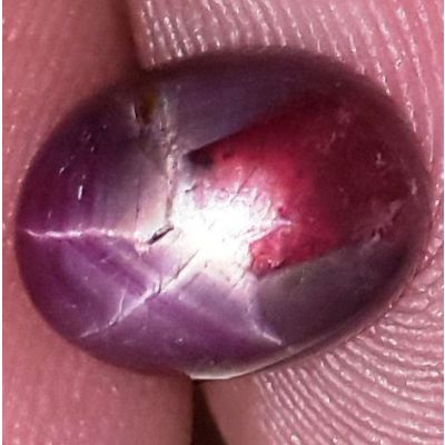 2.64 Carats African Star Ruby 8.83x6.91x3.86 mm