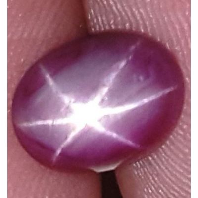 2.32 Carats African Star Ruby 8.28x6.43x3.75 mm