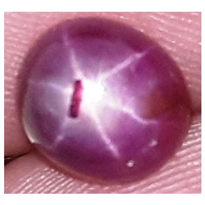 2.86 Carats African Star Ruby 7.54x6.59x4.88 mm