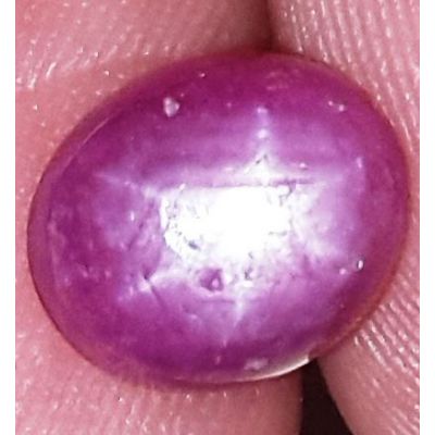 3.29 Carats African Star Ruby 8.30x7.13x4.66 mm