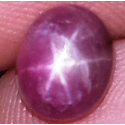 2.83 Carats African Star Ruby 7.56x6.22x5.88 mm