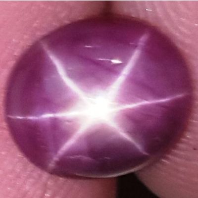 3.23 Carats African Star Ruby 8.77x7.46x4.48 mm