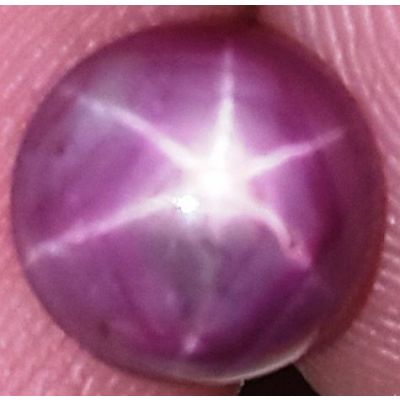 2.72 Carats African Star Ruby 7.62x7.57x4.27 mm