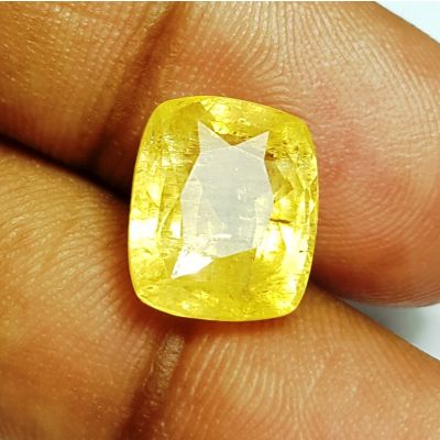 8.90 Carats Natural Yellow Sapphire 11.70x9.79x7.38mm