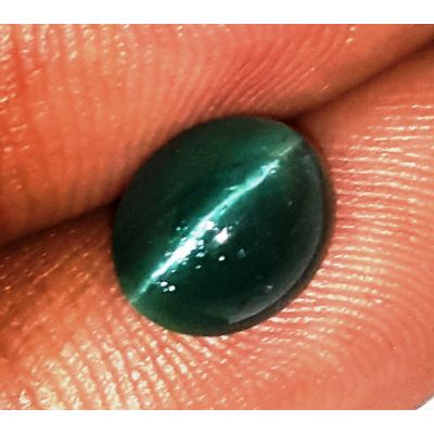  2.40 Carats Natural Sky Green Apatite Cat's Eye 7.71x6.42x5.74mm